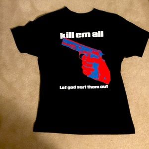 Half Evil Kill Em All T Shirt